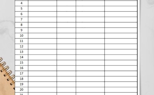 单位会议事项安排表