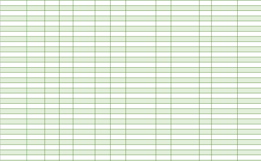 简约绿色会员名单excel模板