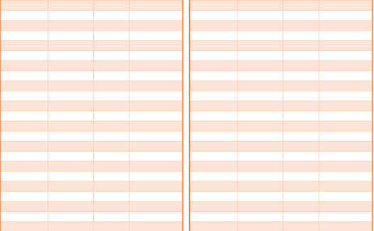 家庭开支表格excel模板
