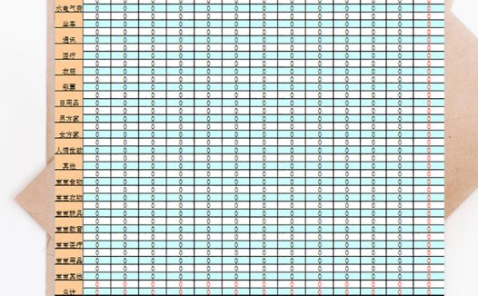 2019年理财记账本