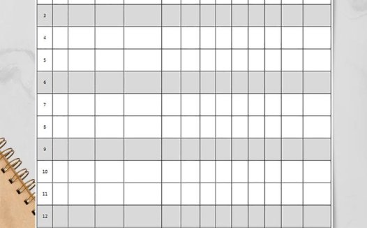 教学计划表(通用)