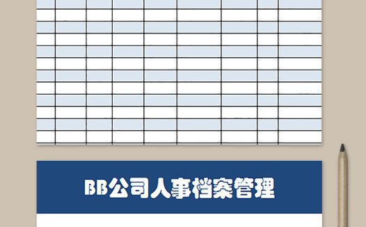 BB公司人事档案管理
