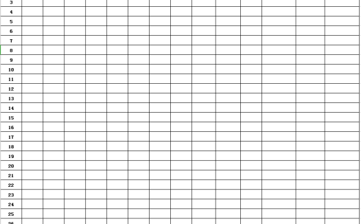 公司人员档案信息表excel模板