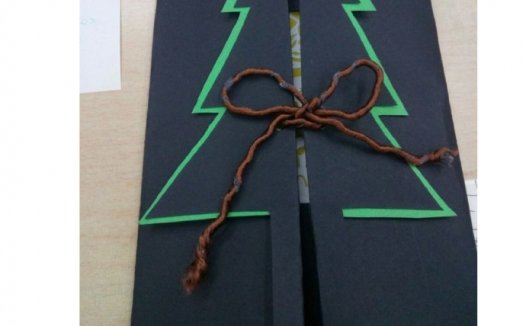 圣诞主题立体贺卡