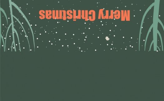 小清新精美圣诞节贺卡