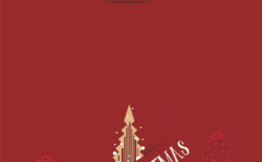 简约小清新通用圣诞贺卡