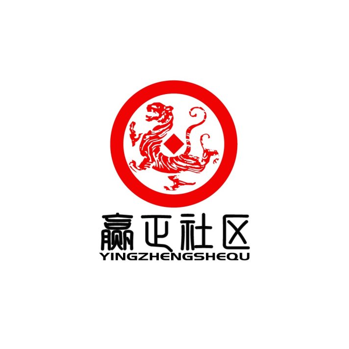 中国风狮子头标志设计