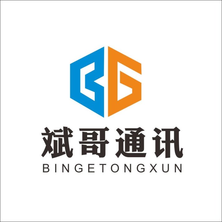 现代简约BG字母组合logo设计