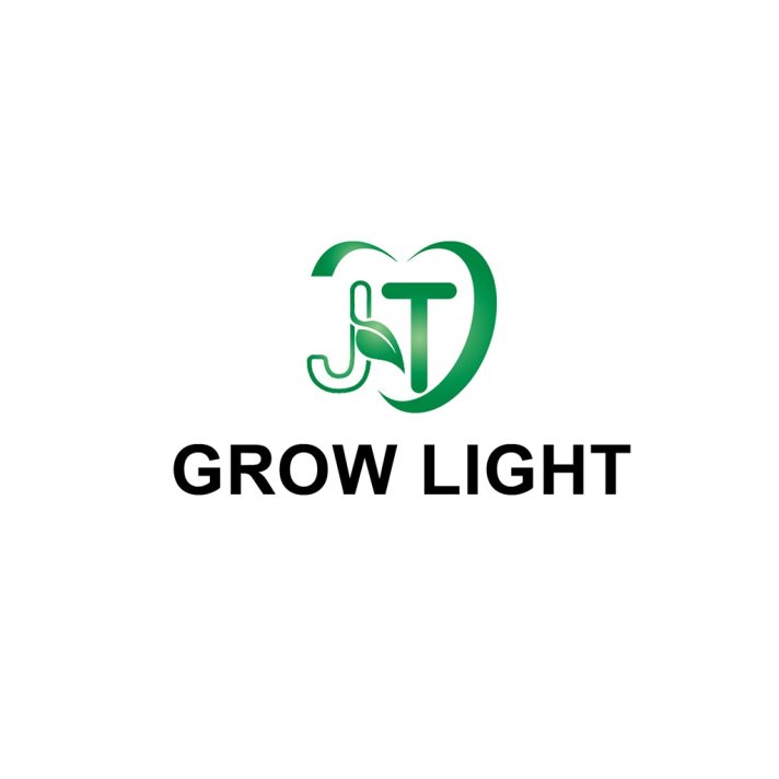 绿色植物主题的'J'和'T'字母组合logo设计
