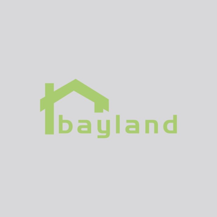 简约绿色屋顶logo设计