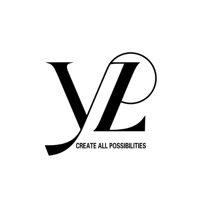 简约字母Y和L组合logo设计