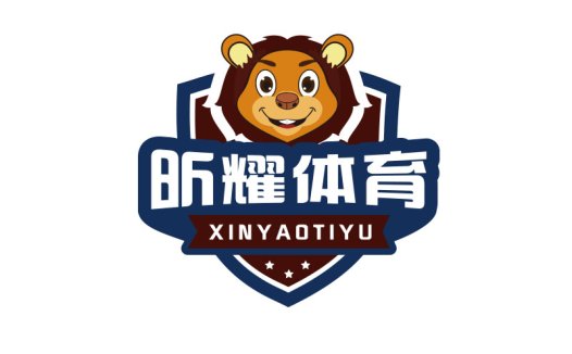 狮子头像运动品牌logo设计