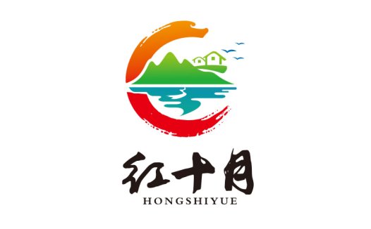 红十月月logo设计