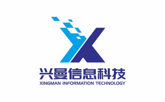 兴曼信息科技logo设计:科技与创新的视觉呈现
