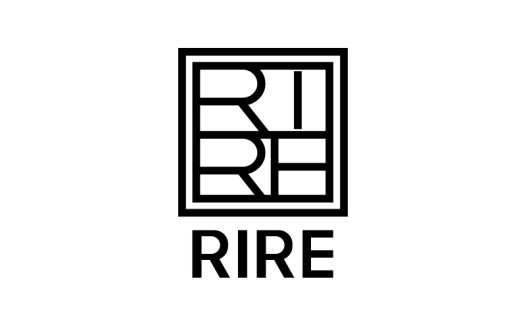 简约现代的RIRE品牌logo设计