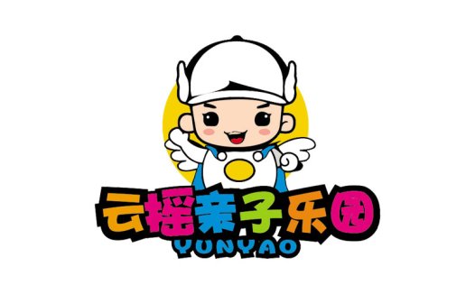 云摇摇亲子乐园logo设计