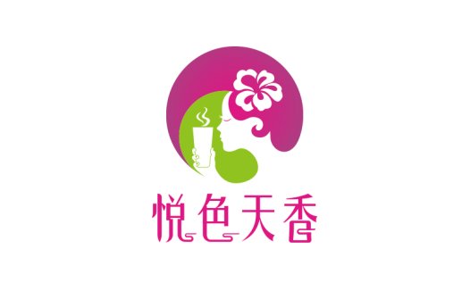 悦色天香:优雅女性品牌logo设计