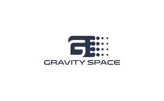 现代科技感的Gravity Space Logo设计