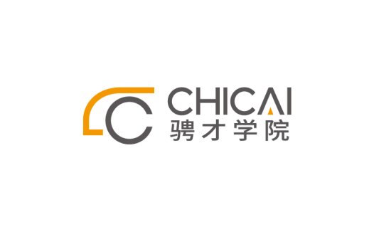 简约现代的'骋才学院'logo设计