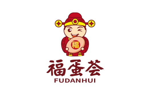 福蛋荟logo设计:传统与现代的完美融合