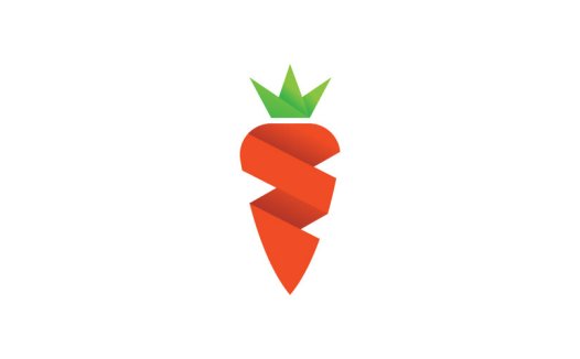 胡萝卜创意logo设计