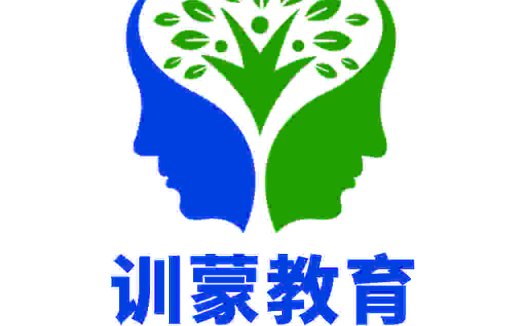 教育机构logo设计:智慧树与人脑结合