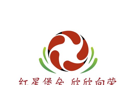 红星堡堡垒logo设计