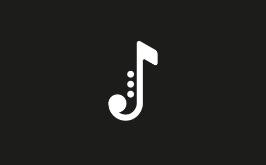 简约音乐符号logo设计