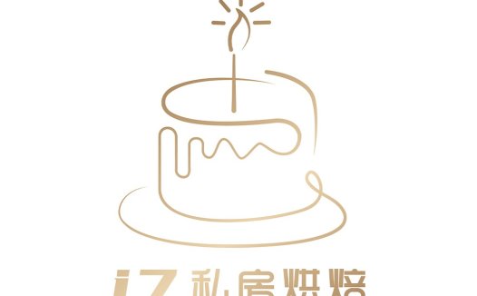 蛋糕生日主题logo设计