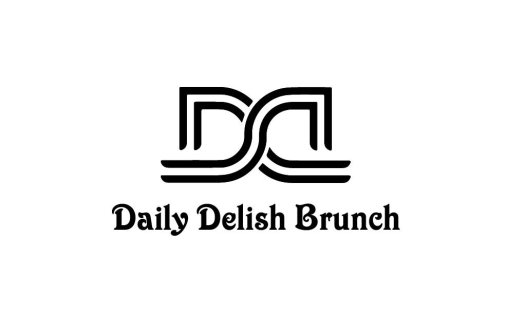 简约时尚的Daily Delish Brunch Logo设计