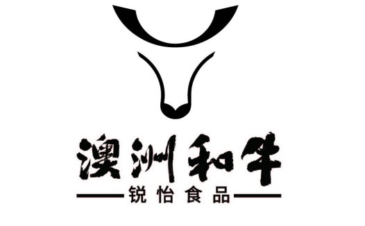牛头logo设计 - 简约动物标志