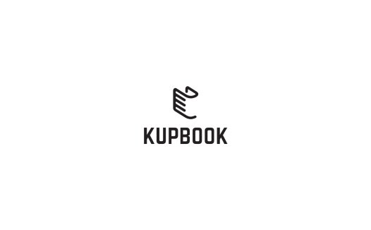 简约风KUPBOOK LOGO设计