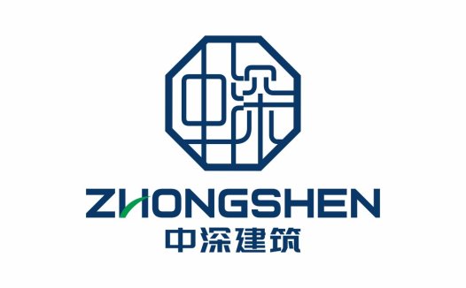 中深建筑logo设计:现代简约风格
