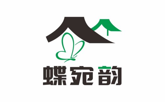 绿色生态房屋logo设计