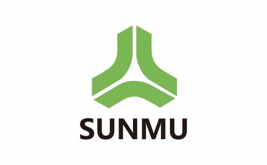 简约几何风格SUNMU logo设计
