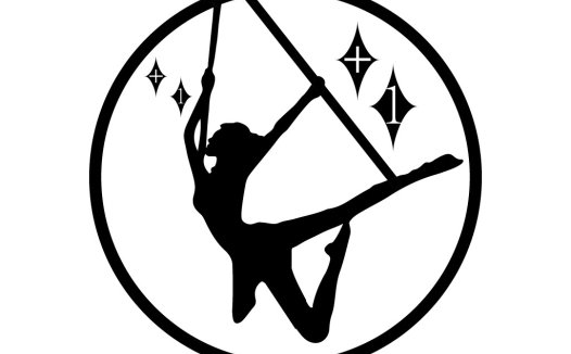 舞动魔法:魔法棒舞者logo设计