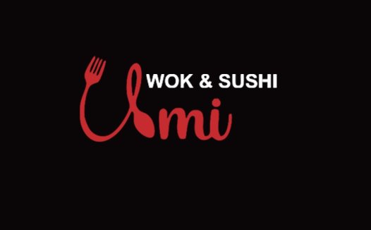 Umi Wok & Sushi Logo Design