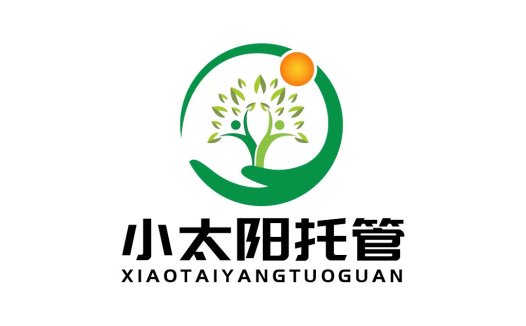 小太阳托管logo设计