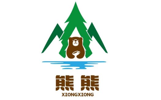 熊熊森林logo设计