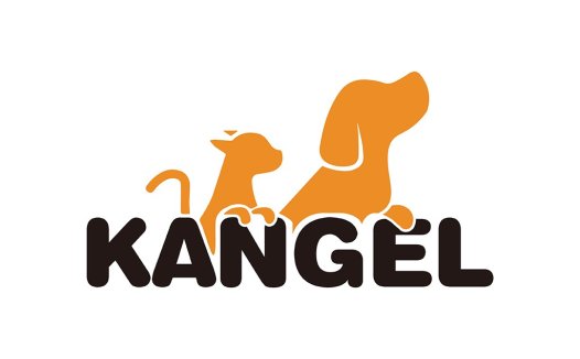 宠物logo设计:简约风格的猫狗组合