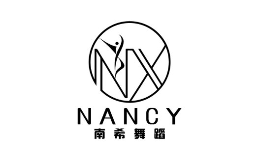 简约现代舞蹈品牌logo设计