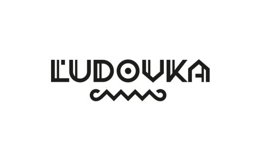L'UDOUVUKA logo设计:现代简约字体与波浪线的完美结合
