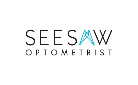 现代简约风格的'SEESAW OPTOMETRIST'品牌logo设计