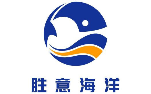 海洋主题鱼形logo设计
