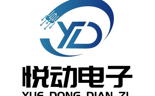 现代科技感YD电子logo设计
