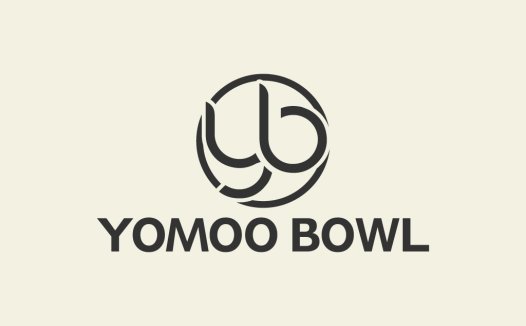 简约现代YOMOOO碗碗logo设计