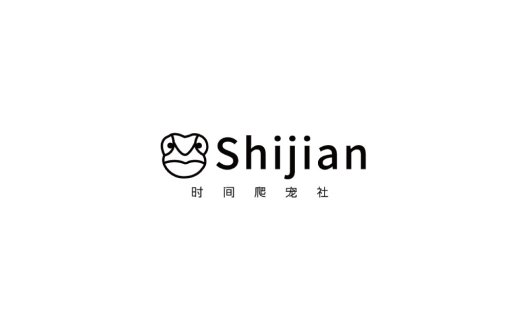 时间爬宠社logo设计