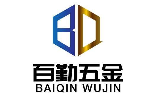 简洁现代的BD字母logo设计