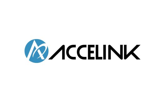 蓝色圆环与字母A的现代科技logo设计