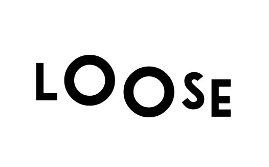 LOOSE logo设计:简洁现代字体标识
